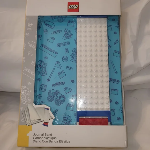 [NWT] LEGO Journal Band ✏️Blue Writing Journal + Buildable Band ✏️Back To School - Picture 4 of 13